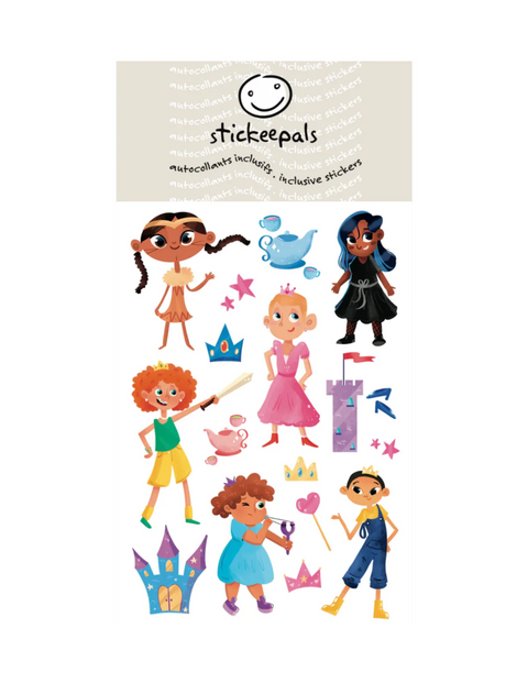 Autocollants Stickeepals Princesses