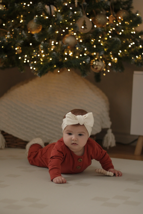 Onesie Évolutif Rouge Brique