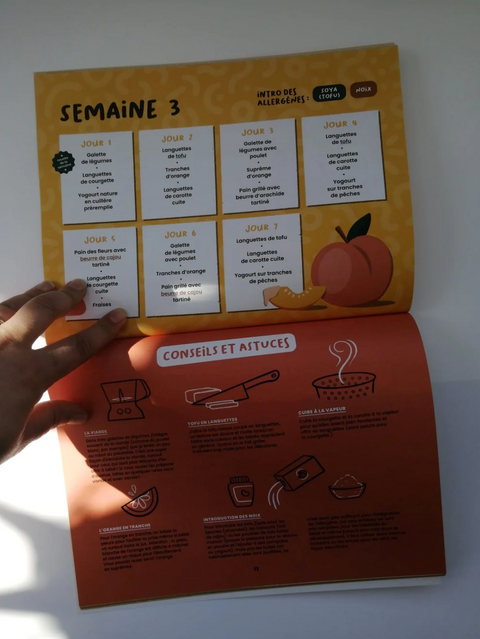 Calendrier Des Premiers Repas & Intro Des Allergènes