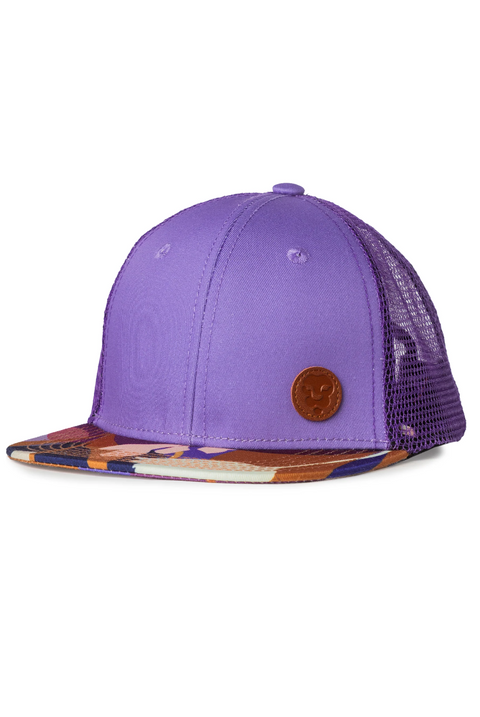 Casquette À Filet Prune Fit Classik