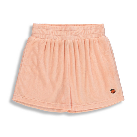 Short Terry Pêche Tropicale Femme