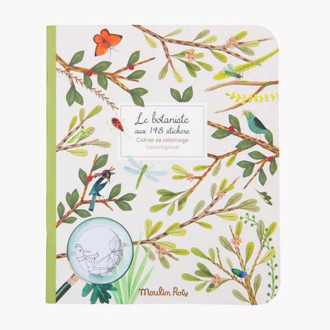 Cahier De Coloriage Et Stickers Le Botaniste