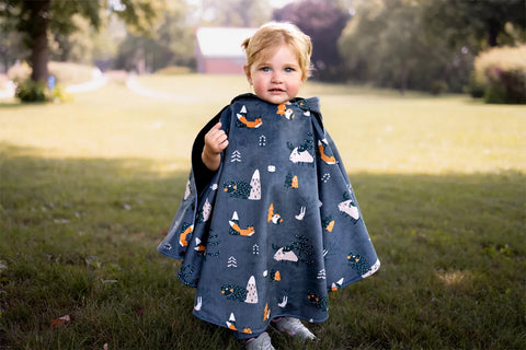 Poncho Pour L’auto Forêt Scandinave