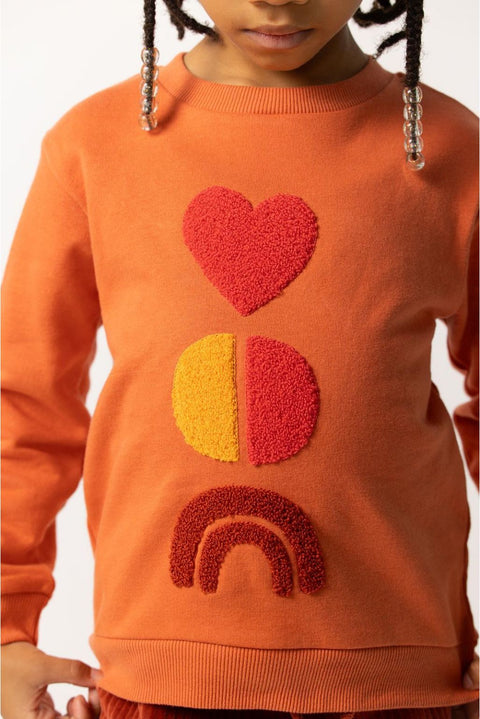 Chandails Manches Longues En Polar Pottsville Abricots Brandy