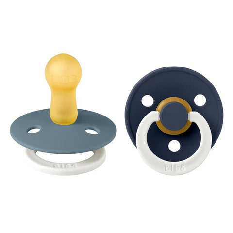 Suce Pacifier Petrol Glow/Deep 6 Mois Et + (Paquet De 2)