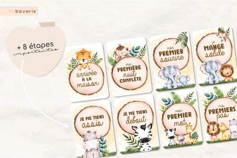 Cartons De Naissance Mini Safari