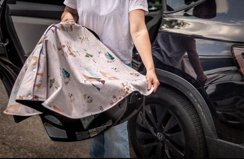 Poncho Pour L’auto Animaux De La Forêt