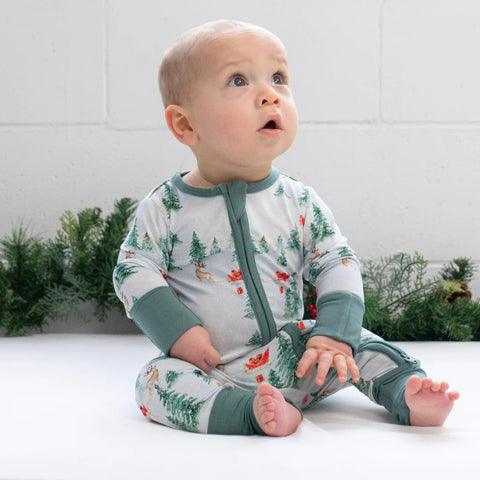 Pyjama Avec Extrémités Rabattables Sleigh Ride