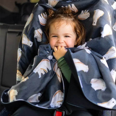 Poncho Pour L’auto Ours Polaire