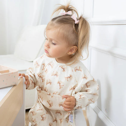 Bavoir Manche Longue Croissant (36-48 Mois)