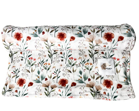 Couverture Magiks ADULTE Fleur Vintage Beige