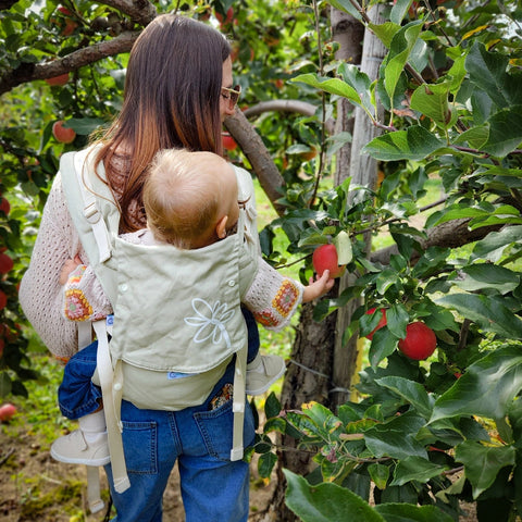 Porte-bébé Structuré PöpNgo Sable