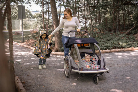 Poncho Pour L’auto Champignons Gris