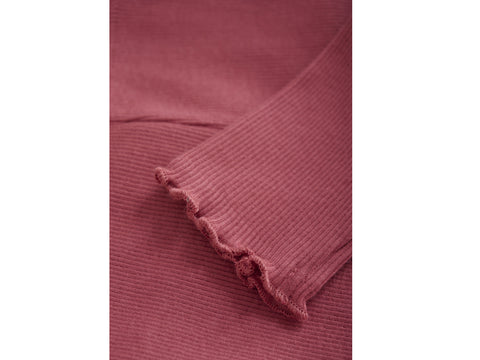 Legging Côtelé Baroque Rose