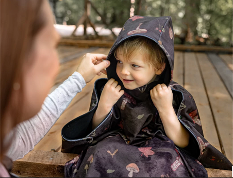 Poncho Pour L’auto Champignons