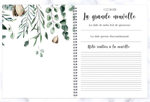 Journal De Grossesse Feuillage Eucalyptus