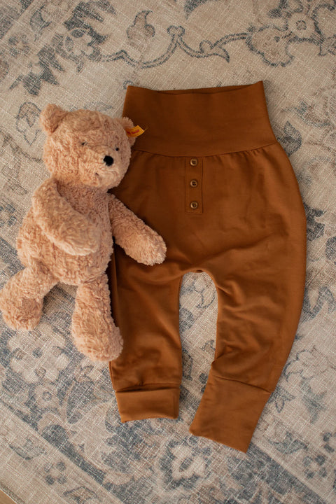 Pantalon Évolutif Caramel Uni