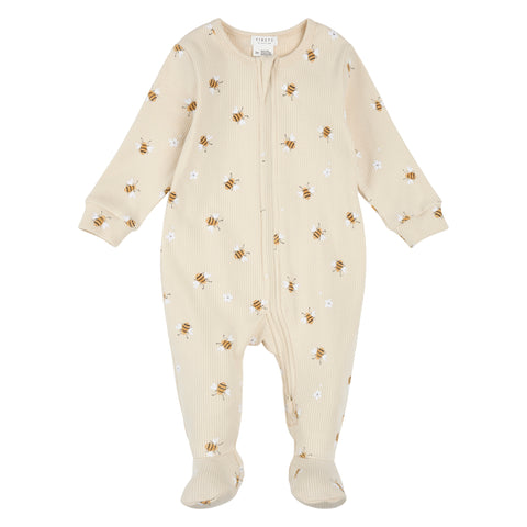 Dormeuse Beige À Imprimé Abeille