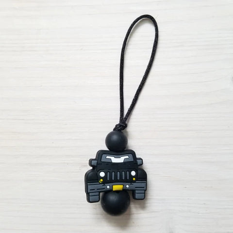 Zip À Fermeture Éclair Jeep Noir