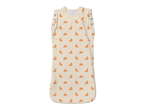 Sac De Couchage D’emmaillotement 1.5 TOG Beige Imprimé Croissant X La Petite Ourse