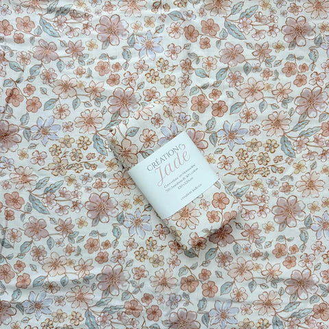 Mousseline Bambou & Coton Fleur May