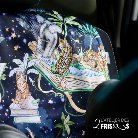 Protège-Sièges De Voiture Imperméable Évolutif Safari Littéraire