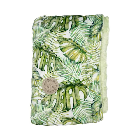 Doudou Minky Monstera