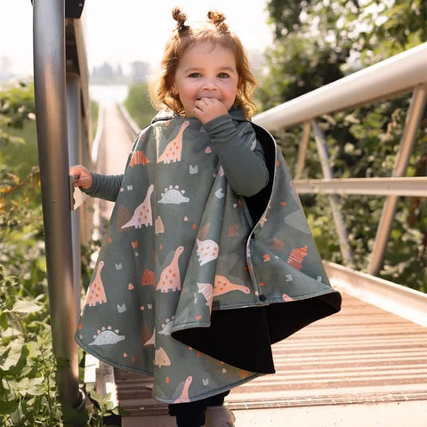 Poncho Pour L’auto Dinosaures Sauges