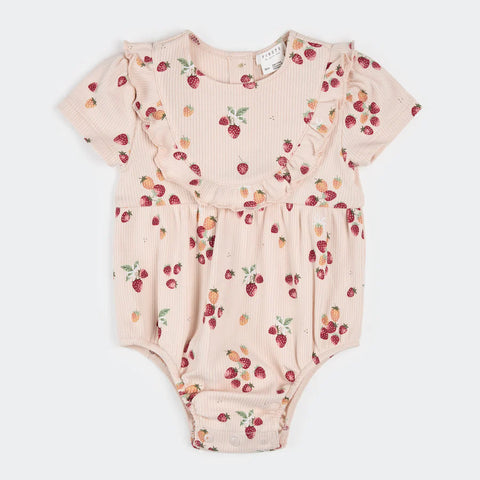 Bodysuit Fraises Roses