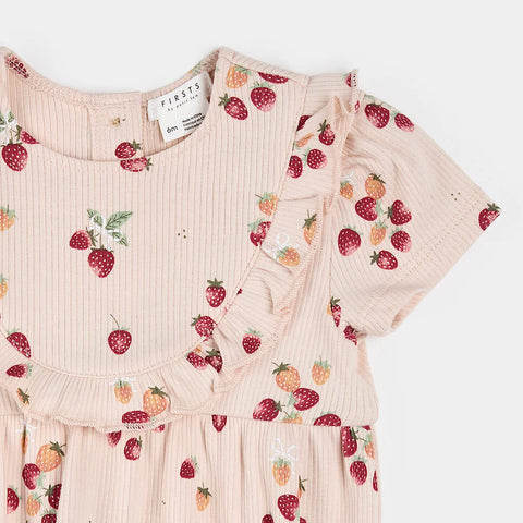 Bodysuit Fraises Roses