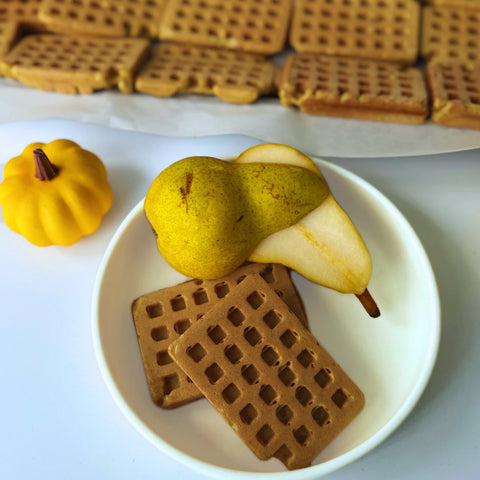 Gaufres À La Poire & Citrouille
