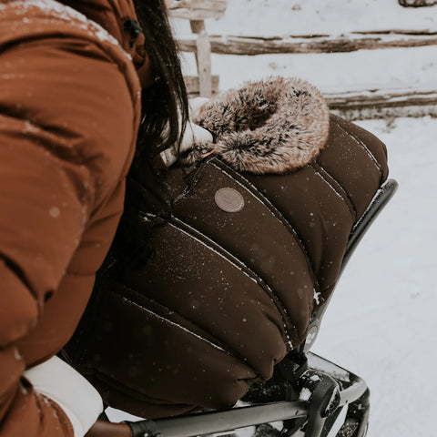 Housse Hiver Pour Siège D'auto Collection Classique Café