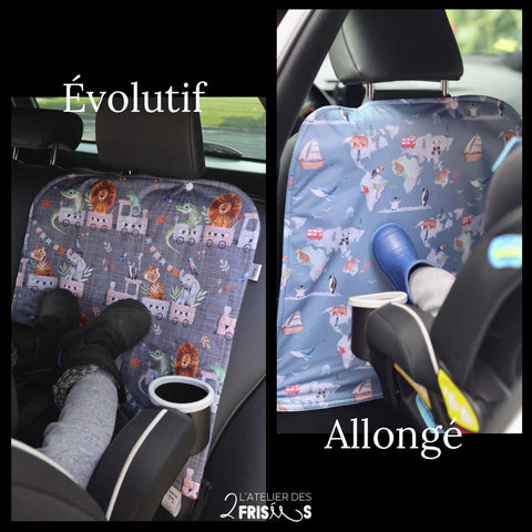 Protège-Sièges De Voiture Imperméable Évolutif Volcanosaure