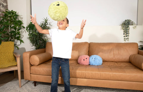 Peluche Hug Ball Vert Oh Yeah! / Oh No! (Période De Précommande)