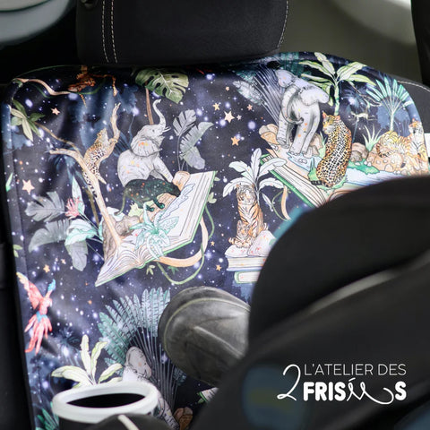 Protège-Sièges De Voiture Imperméable Évolutif Safari Littéraire