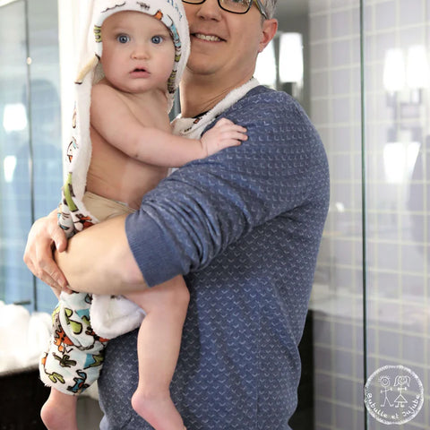 Tablier De Bain Licornes & Lapins