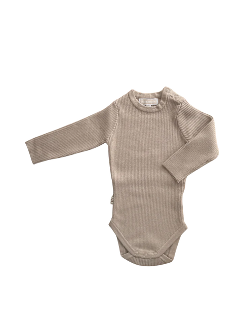 Cache-couche Côtelés Praline