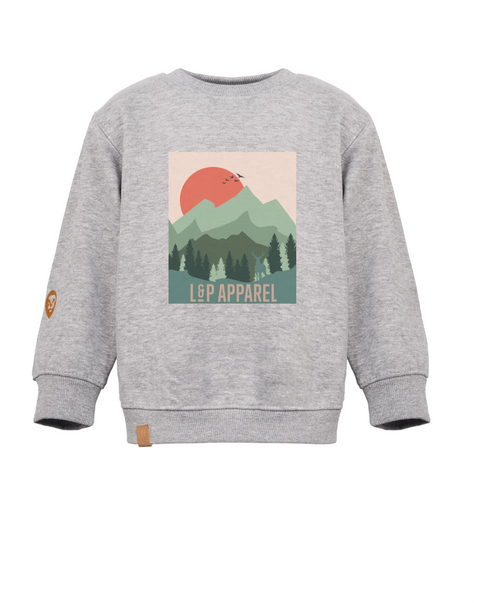 Crewneck Ample Molletonné À Col Rond Outdoor