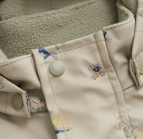 Ensemble Imperméable Avec Doublure Insectes