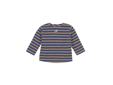 Chandail Manches Longues Rayé Medium Brown