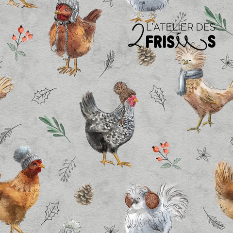 Poubelle De Voiture Petites Poules Frileuses