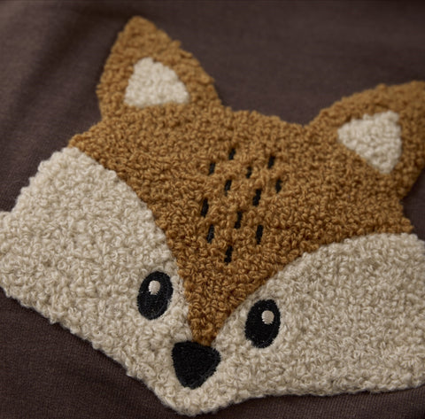 Chandail Manches Longues Bracken Avec Broderie De Renard