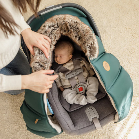 Housse Hiver Pour Siège D'auto Collection Classique Émeraude