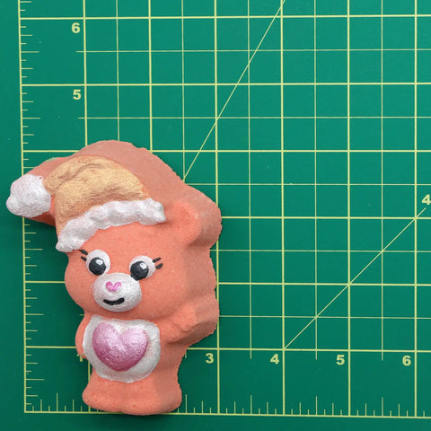 Bombe De Bain Calinours Avec Coeur De Noël