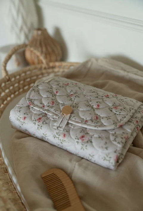 Matelas À Langer Fleurs Romantiques