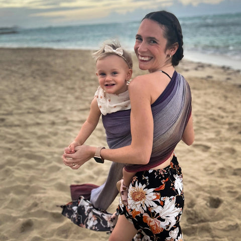 Écharpe Ajustable Tissée Ring Sling Sunset