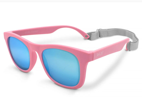 Lunette De Soleil Pour Enfants Urban Rose Pêche Lentilles Aurora