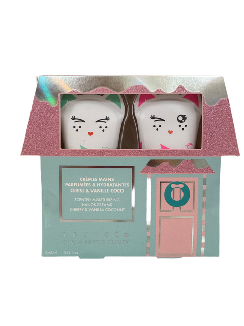 Coffret Maisonnette Crème À Mains Cerise & Vanille-coco