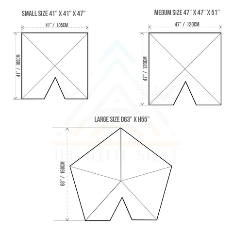 Tente « World Animal Map Taupe Play » Beige & Vert