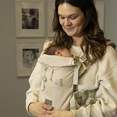 Porte-bébé Structuré PöpNgo Sable